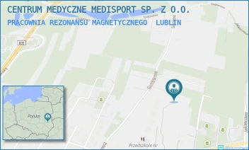 PRACOWNIA REZONANSU MAGNETYCZNEGO - CENTRUM MEDYCZNE MEDISPORT SP. Z O.O. - DOŻYNKOWA 38/4,  LUBLIN