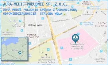 AURA MEDIC POŁUDNIE SPÓŁKA Z OGRANICZONĄ ODPOWIEDZIALNOŚCIĄ - AURA MEDIC POŁUDNIE SP. Z O.O. - STASZICA 4,  STALOWA WOLA