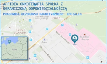 PRACOWNIA REZONANSU MAGNETYCZNEGO - AFFIDEA ONKOTERAPIA SPÓŁKA Z OGRANICZONĄ ODPOWIEDZIALNOŚCIĄ - CHAŁUBIŃSKIEGO 7,  KOSZALIN