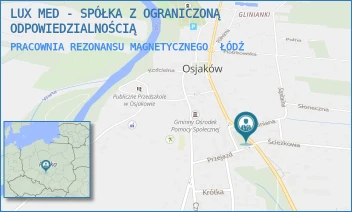PRACOWNIA REZONANSU MAGNETYCZNEGO - LUX MED - SPÓŁKA Z OGRANICZONĄ ODPOWIEDZIALNOŚCIĄ - UL. TARGOWA 35,  ŁÓDŹ