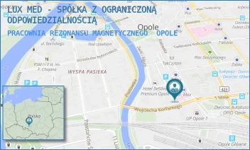PRACOWNIA REZONANSU MAGNETYCZNEGO - LUX MED SPOŁKA Z OGRANICZONĄ ODPOWIEDZIALNOŚCIĄ - UL. KRAKOWSKA 44,  OPOLE