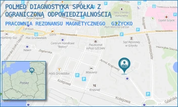 PRACOWNIA REZONANSU MAGNETYCZNEGO - POLMED DIAGNOSTYKA SPÓŁKA Z OGRANICZONĄ ODPOWIEDZIALNOŚCIĄ - ARMII KRAJOWEJ 3,  GIŻYCKO