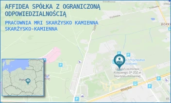 PRACOWNIA MRI SKARŻYSKO KAMIENNA - AFFIDEA SPÓŁKA Z OGRANICZONĄ ODPOWIEDZIALNOŚCIĄ - SOKOLA 50A,  SKARŻYSKO-KAMIENNA