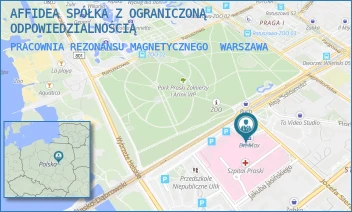 PRACOWNIA REZONANSU MAGNETYCZNEGO - AFFIDEA SPÓŁKA Z OGRANICZONĄ ODPOWIEDZIALNOŚCIĄ - SOLIDARNOŚCI 67,  WARSZAWA