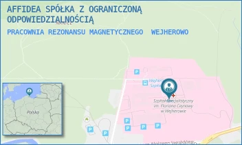 PRACOWNIA REZONANSU MAGNETYCZNEGO - AFFIDEA SPÓŁKA Z OGRANICZONĄ ODPOWIEDZIALNOŚCIĄ - UL. DR. ALOJZEGO JAGALSKIEGO 10,  WEJHEROWO