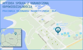 PRACOWNIA REZONANSU MAGNETYCZNEGO - AFFIDEA - BARANKI 24,  EŁK