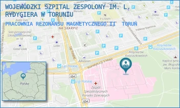 PRACOWNIA REZONANSU MAGNETYCZNEGO II - WOJEWÓDZKI SZPITAL ZESPOLONY IM. L. RYDYGIERA W TORUNIU - KONSTYTUCJI 3 MAJA 42/-,  TORUŃ