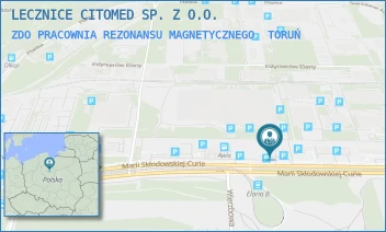 ZDO PRACOWNIA REZONANSU MAGNETYCZNEGO - LECZNICE CITOMED SP. Z O.O. - M. SKŁODOWSKIEJ - CURIE 73,  TORUŃ