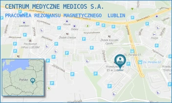 PRACOWNIA REZONANSU MAGNETYCZNEGO - CENTRUM MEDYCZNE MEDICOS S.A. - ONYKSOWA 12,  LUBLIN