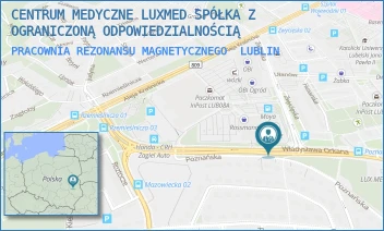 PRACOWNIA REZONANSU MAGNETYCZNEGO - CENTRUM MEDYCZNE LUXMED SPÓŁKA Z OGRANICZONĄ ODPOWIEDZIALNOŚCIĄ - WŁADYSŁAWA ORKANA 7,  LUBLIN