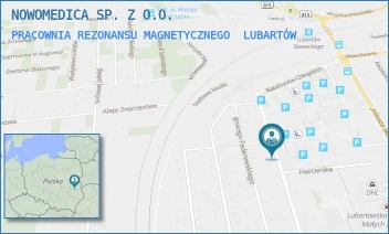 PRACOWNIA REZONANSU MAGNETYCZNEGO - NOWOMEDICA SP. Z O.O. - 3 MAJA 22A,  LUBARTÓW