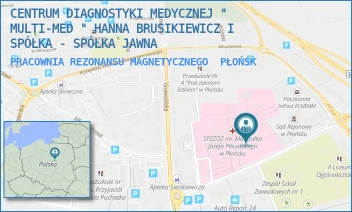PRACOWNIA REZONANSU MAGNETYCZNEGO - CENTRUM DIAGNOSTYKI MEDYCZNEJ " MULTI-MED " SPÓŁKA AKCYJNA - SIENKIEWICZA 7,  PŁOŃSK