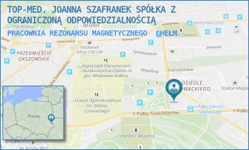 PRACOWNIA REZONANSU MAGNETYCZNEGO - TOP-MED. JOANNA SZAFRANEK SPÓŁKA Z OGRANICZONĄ ODPOWIEDZIALNOŚCIĄ - JULIUSZA SŁOWACKIEGO 33,  CHEŁM