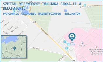 PRACOWNIA REZONANSU MAGNETYCZNEGO - SZPITAL WOJEWÓDZKI IM. JANA PAWŁA II W BEŁCHATOWIE - UL. CZAPLINIECKA 123,  BEŁCHATÓW