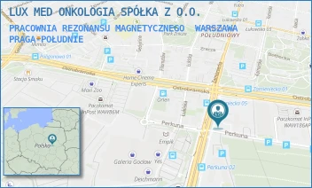PRACOWNIA REZONANSU MAGNETYCZNEGO - LUX MED ONKOLOGIA SPÓŁKA Z O.O. - FIELDORFA 40,  WARSZAWA PRAGA-POŁUDNIE