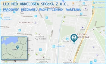 PRACOWNIA REZONANSU MAGNETYCZNEGO - LUX MED ONKOLOGIA SPÓŁKA Z O.O. - ŚW. WINCENTEGO 103,  WARSZAWA