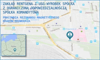 PRACOWNIA REZONANSU MAGNETYCZNEGO - DIAGNOSTYKA WYROBEK SPÓŁKA Z OGRANICZONĄ ODPOWIEDZIALNOŚCIĄ - UL. PRĄDNICKA 35-37,  KRAKÓW-KROWODRZA