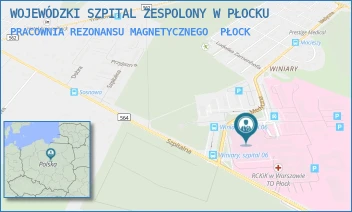 PRACOWNIA REZONANSU MAGNETYCZNEGO - WOJEWÓDZKI SZPITAL ZESPOLONY W PŁOCKU - MEDYCZNA 19,  PŁOCK