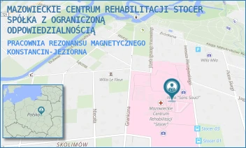 PRACOWNIA REZONANSU MAGNETYCZNEGO - MAZOWIECKIE CENTRUM REHABILITACJI STOCER SPÓŁKA Z OGRANICZONĄ ODPOWIEDZIALNOŚCIĄ - WIERZEJEWSKIEGO 12,  KONSTANCIN-JEZIORNA