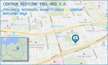 PRACOWNIA REZONANSU MAGNETYCZNEGO - CENTRUM - CENTRUM MEDYCZNE ENEL-MED S.A. - AL. SOLIDARNOŚCI 128,  WARSZAWA WOLA