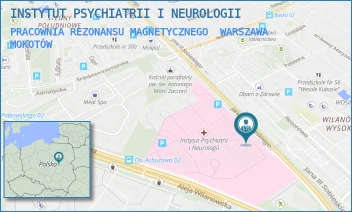 PRACOWNIA REZONANSU MAGNETYCZNEGO - INSTYTUT PSYCHIATRII I NEUROLOGII - JANA III SOBIESKIEGO 9,  WARSZAWA MOKOTÓW