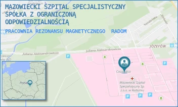 PRACOWNIA REZONANSU MAGNETYCZNEGO - MAZOWIECKI SZPITAL SPECJALISTYCZNY SPÓŁKA Z OGRANICZONĄ ODPOWIEDZIALNOŚCIĄ - J. ALEKSANDROWICZA 5,  RADOM