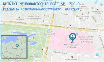 PRACOWNIA REZONANSU MAGNETYCZNEGO - KLINIKI NEURORADIOCHIRURGII SP. Z.O.O. - KONDRATOWICZA 8,  WARSZAWA
