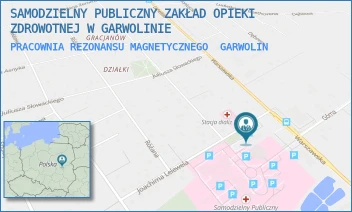 PRACOWNIA REZONANSU MAGNETYCZNEGO - SAMODZIELNY PUBLICZNY ZAKŁAD OPIEKI ZDROWOTNEJ W GARWOLINIE - LUBELSKA 50,  GARWOLIN