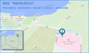 PRACOWNIA REZONANSU MAGNETYCZNEGO - NZOZ "RADIOLOGICA" - SZPITALNA 12,  AUGUSTÓW