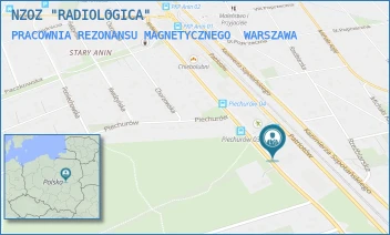 PRACOWNIA REZONANSU MAGNETYCZNEGO - NZOZ "RADIOLOGICA" - MRÓWCZA 198,  WARSZAWA