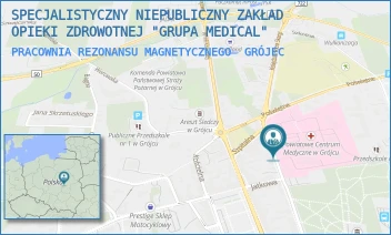 PRACOWNIA REZONANSU MAGNETYCZNEGO - SPECJALISTYCZNY NIEPUBLICZNY ZAKŁAD OPIEKI ZDROWOTNEJ "GRUPA MEDICAL" - PIOTRA SKARGI 10,  GRÓJEC