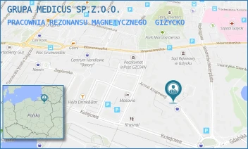 PRACOWNIA REZONANSU MAGNETYCZNEGO - GRUPA MEDICUS SP.Z.O.O. - ARMII KRAJOWEJ 3,  GIŻYCKO