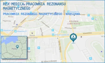 PRACOWNIA REZONANSU MAGNETYCZNEGO - REX MEDICA PRACOWNIA REZONANSU MAGNETYCZNEGO - WAWELSKA 5,  WARSZAWA