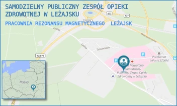 PRACOWNIA REZONANSU MAGNETYCZNEGO - SAMODZIELNY PUBLICZNY ZESPÓŁ OPIEKI ZDROWOTNEJ W LEŻAJSKU - UL. LEŚNA 22,  LEŻAJSK