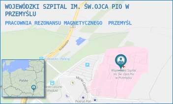PRACOWNIA REZONANSU MAGNETYCZNEGO - WOJEWÓDZKI SZPITAL IM. ŚW.OJCA PIO W PRZEMYŚLU - UL. MONTE CASSINO 18,  PRZEMYŚL