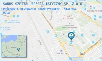PRACOWNIA REZONANSU MAGNETYCZNEGO - SANUS SZPITAL SPECJALISTYCZNY SP. Z O.O. - UL. WOJSKA POLSKIEGO 5,  STALOWA WOLA