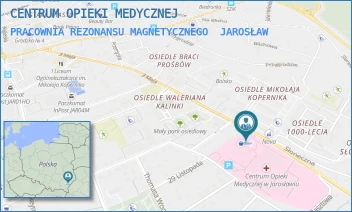 PRACOWNIA REZONANSU MAGNETYCZNEGO - CENTRUM OPIEKI MEDYCZNEJ - UL. 3 MAJA 70,  JAROSŁAW