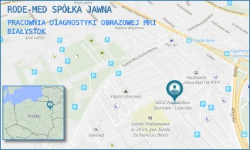 PRACOWNIA DIAGNOSTYKI OBRAZOWEJ MRI - RODE-MED SPÓŁKA JAWNA - POGODNA 4,  BIAŁYSTOK