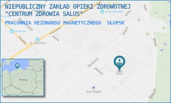 PRACOWNIA REZONANSU MAGNETYCZNEGO - SALUS SPÓŁKA Z OGRANICZONĄ ODPOWIEDZIALNOŚCIĄ - UL. ZIELONA 8,  SŁUPSK