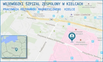 PRACOWNIA REZONANSU MAGNETYCZNEGO - WOJEWÓDZKI SZPITAL ZESPOLONY W KIELCACH - GRUNWALDZKA 45,  KIELCE