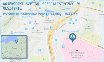 PRACOWNIA REZONANSU MAGNETYCZNEGO - WOJEWÓDZKI SZPITAL SPECJALISTYCZNY  W OLSZTYNIE - ŻOŁNIERSKA 18,  OLSZTYN