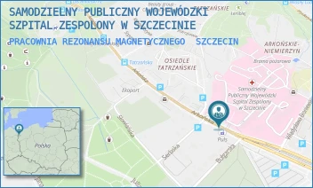 PRACOWNIA REZONANSU MAGNETYCZNEGO - SAMODZIELNY PUBLICZNY WOJEWÓDZKI SZPITAL ZESPOLONY W SZCZECINIE - ARKOŃSKA 4,  SZCZECIN