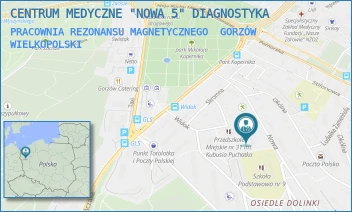 PRACOWNIA REZONANSU MAGNETYCZNEGO - CENTRUM MEDYCZNE "NOWA 5" DIAGNOSTYKA - UL. NOWA 5,  GORZÓW WIELKOPOLSKI
